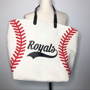 baseball glove leather purse